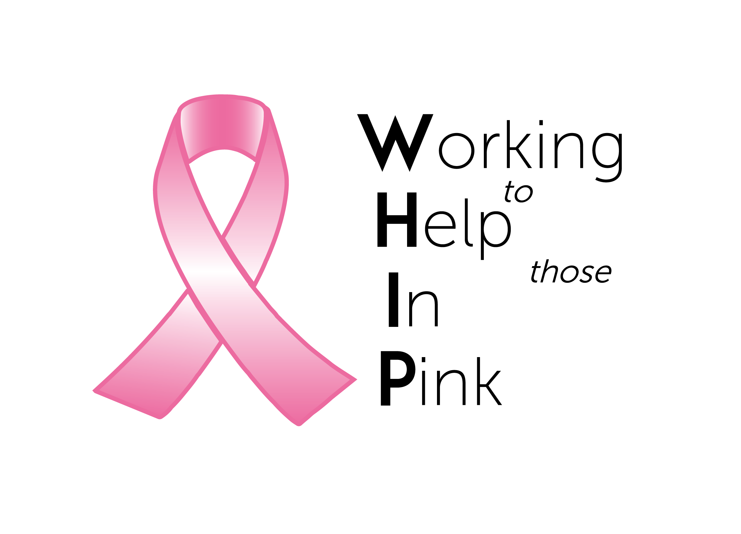 Working to Help Those in Pink Logo