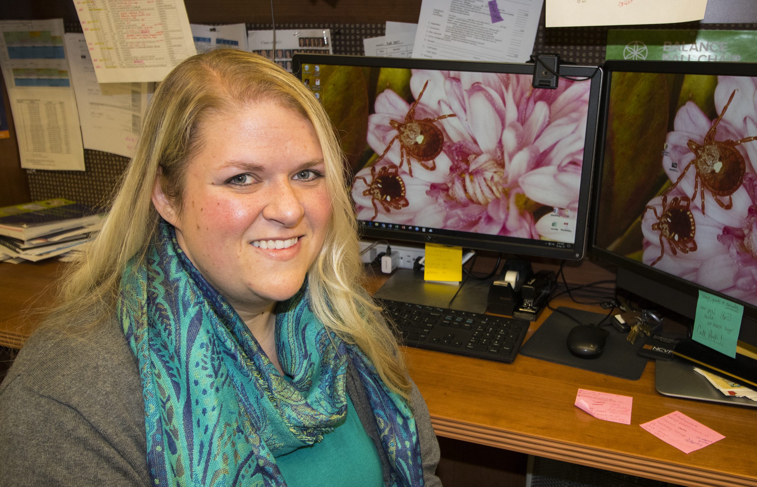 Photo of Dr. Starkey in her office