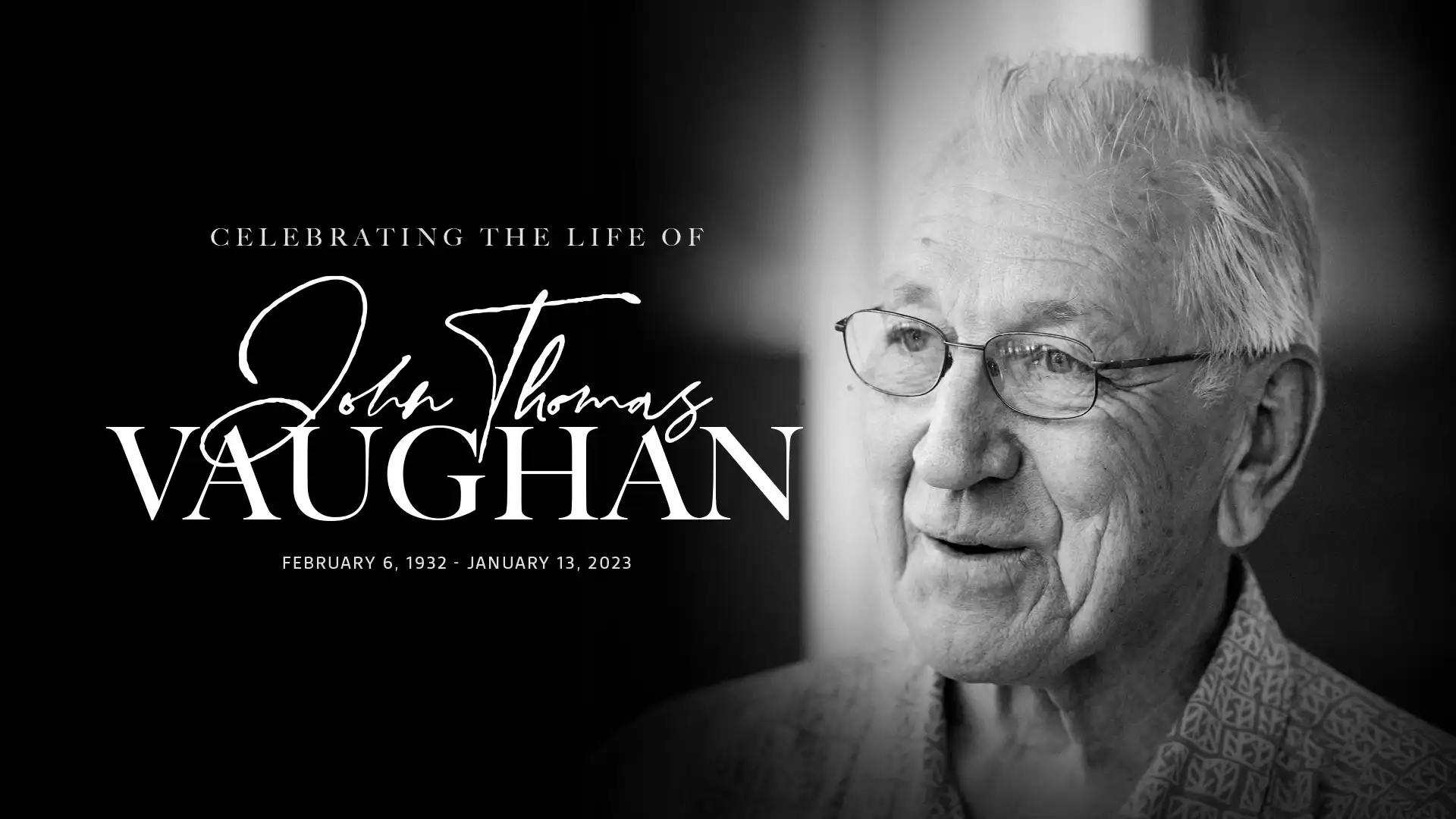 Dr. Vaughan celebration of life