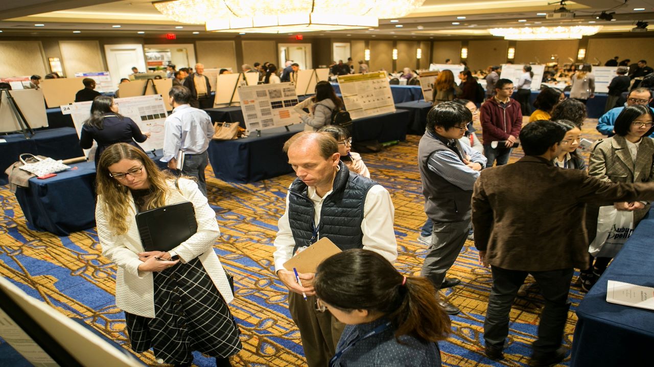 People at a conference