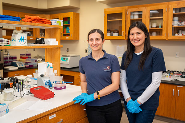 Dr. Serena Ceriotti and Liming Shen