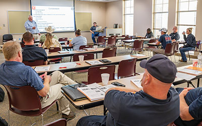 People in a classroom