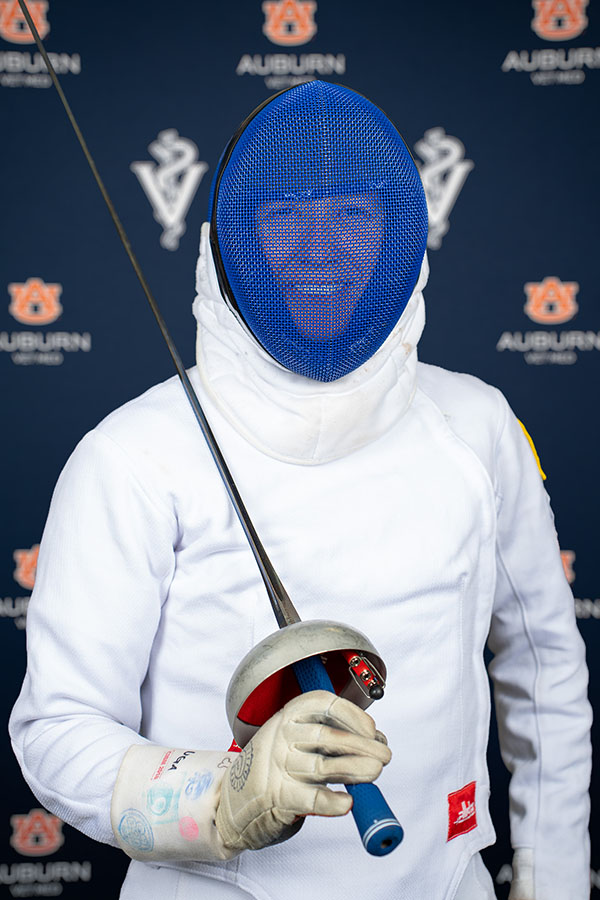 Dr. Towns fencing gear